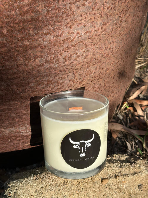 PRE ORDER- Western Clear Large Candle