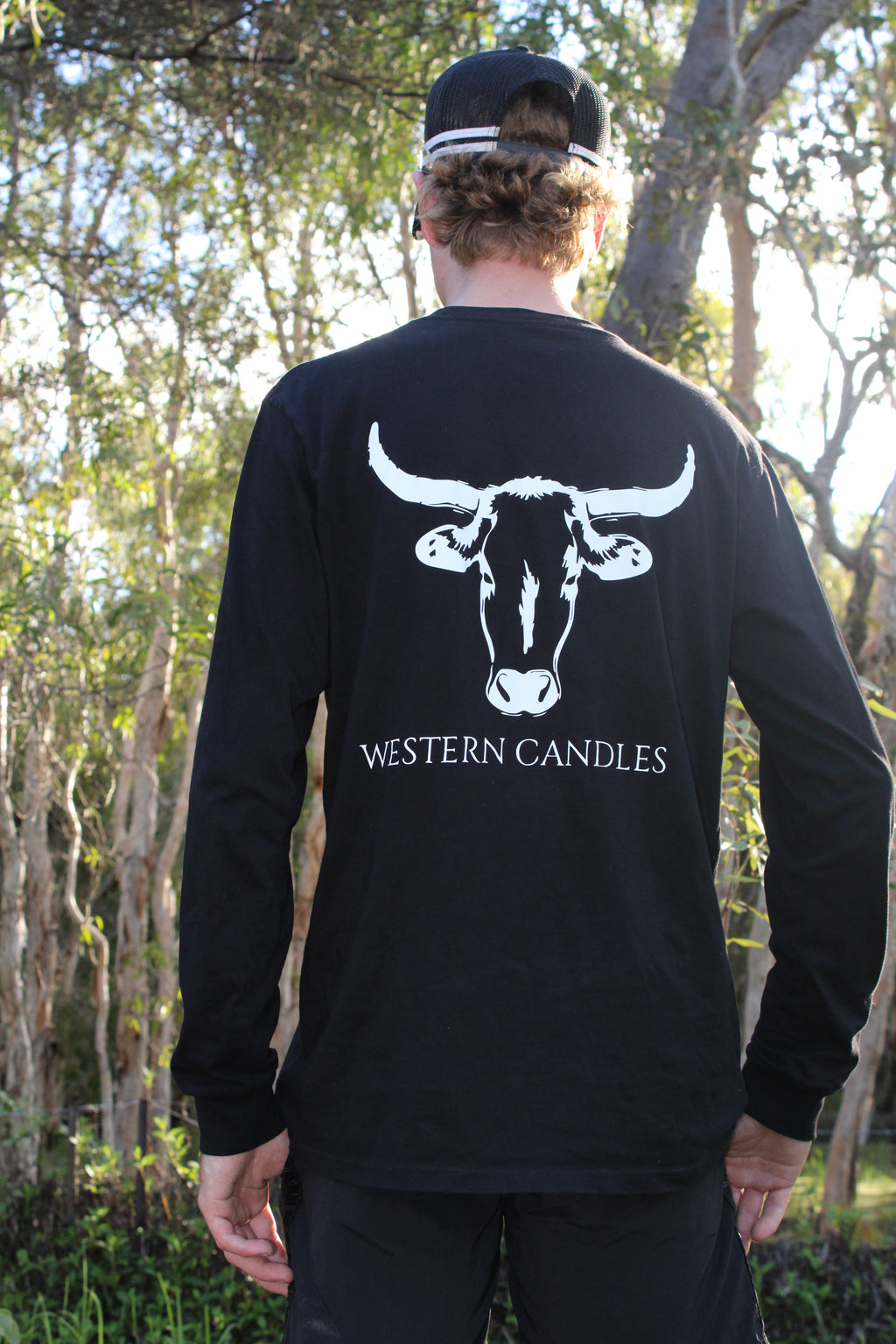 PRE ORDER- Western Candles Men’s Long Sleeve Tee